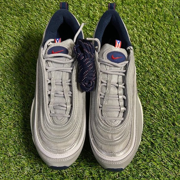 Air Max 97 OG SP PRD Puerto Rico DH2319-001 Metallic Silver Varsity Red Men\'s 8 main image 10